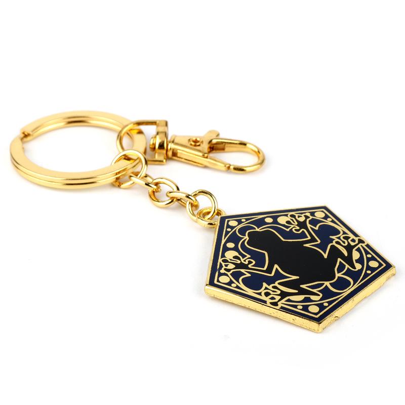 

Frog Tag Keychain Magic School Keyring Cosplay Jewelry Accessories Gift чёрный