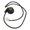 Universal Motorcycle Speed Sensor Cable Digital Odometer Gauge High Accuracy Real Time Speed Distance Data Elegant Stylish Black