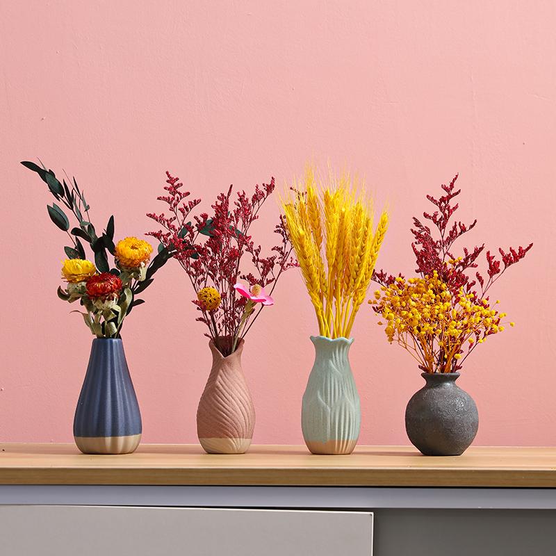 Morandi Style Small Vase: Coffee Table, Living Room, Dried Flower Arrangement, Homestay & Home Decoration