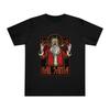 Hail Funny Scary Santa Halloween Tshirt Bat Horror Trick Treat Unisex Tee Top