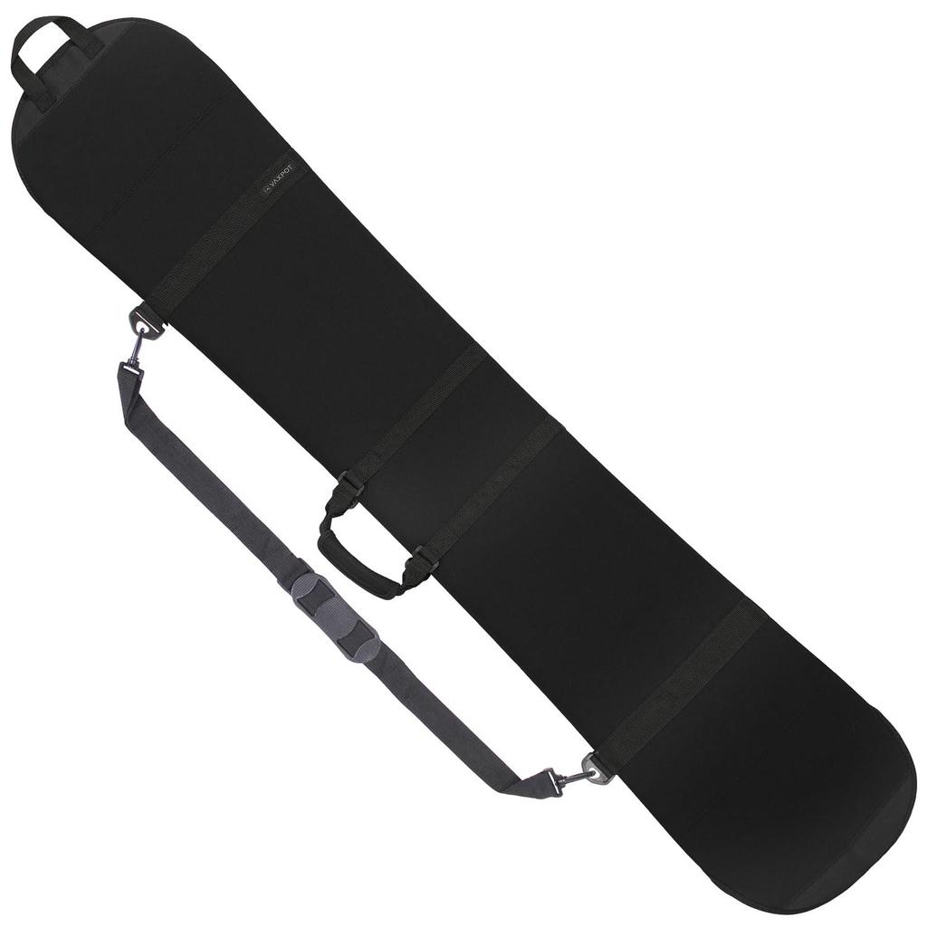 VAXPOT Snowboard Sole Medium (Back Spot) Cover, Neoprene, 2-Way (Handbag/Shoulder Bag), VA-3406, Black,