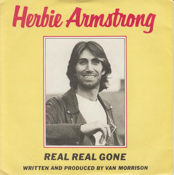 

7-дюймовая пластинка HERBIE ARMSTRONG - Real Real Gone AAA108 Avatar Record & 1980 UK Pop Б/У