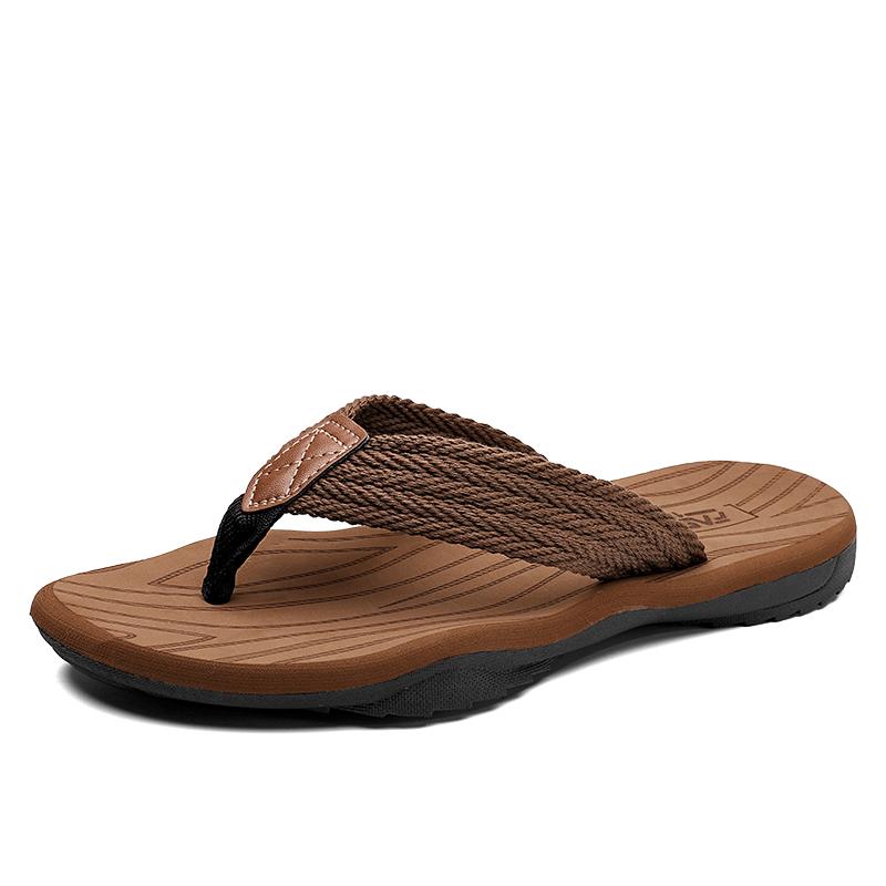 Fashion Home Flip Flops Fashion Men's Slippers Outdoor Sandals Summer Beach Shoes Size 39-46 Chanclas De Hombre Summer Sandals for Man