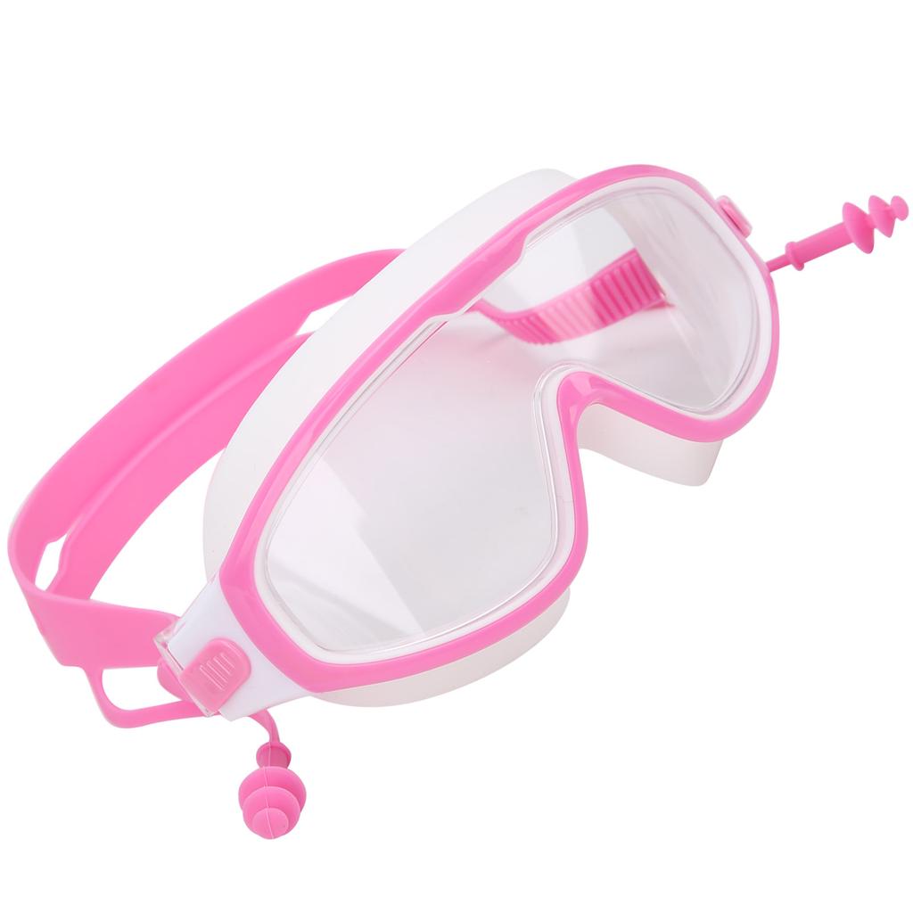 Children Swimming Goggles Waterproof AntiFog with Earplug High Definition Swim Glasses