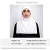 Sun Protection Muslim Hijab Thin Instant Turban Muslim Accessory Islamic Scarf  Daily Use