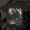 T-shirt d'été imprimé Final Fantasy Reborn à manches courtes pour hommes et femmes en coton confortable ample mode tendance