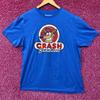 Crash Bandicoot Blau Grafik Retro Game T-Shirt