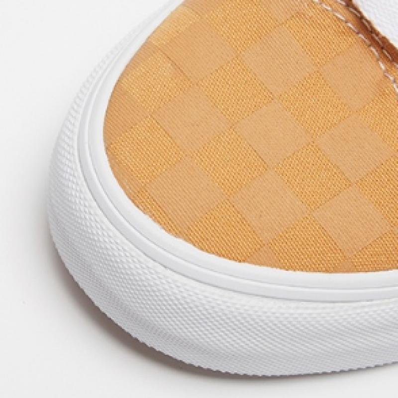 Barnes Old School Tapered Vr3 Check Honey Yellow Vn0005uhbls1