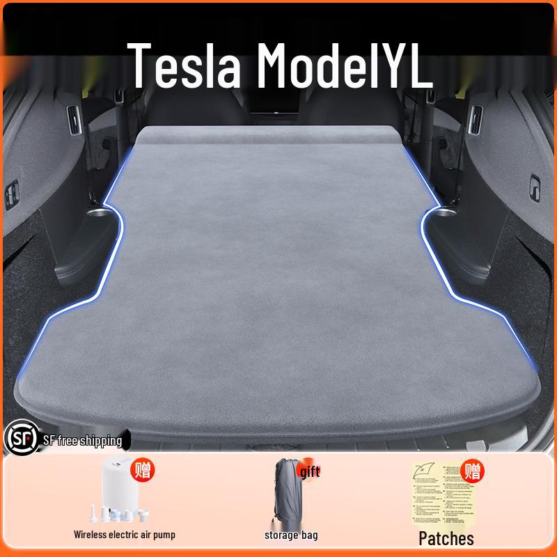Tesla Model Y Rear Seat Car Bed Mattress for Camping