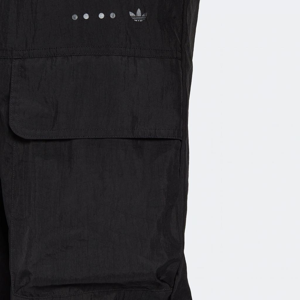 Adidas Originals Trefoil SS22 Solid Color Button-Cuff Joggers Men Bottoms Black HK2747