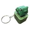 Lizard Button Keychain Fidget Toy with Sound LED Lights Stress Anxiety Relief Frog Keyboard