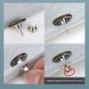 Fasteners For Various Fabrics Privacy Protective Easy Removal Top Sale