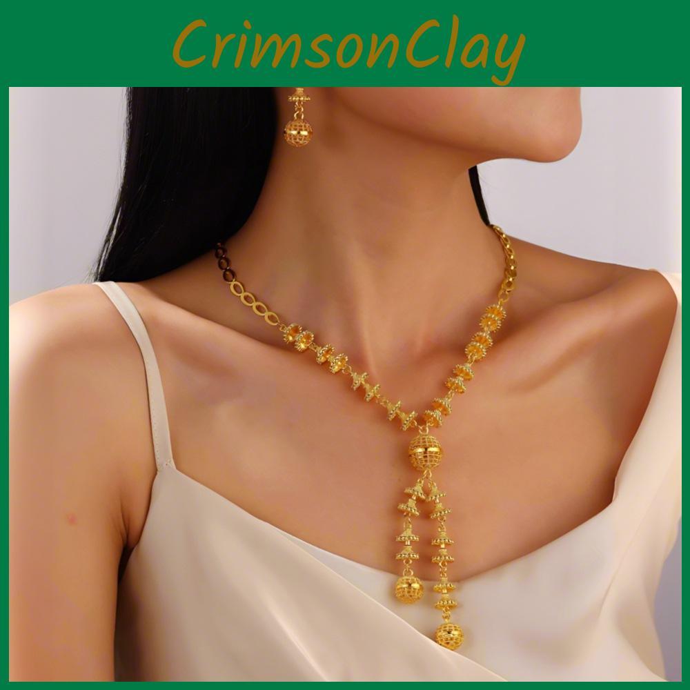 Alloy Autumn Fashion Jewelry Set Sparkling Rhinestones For Daily Wear Decoration