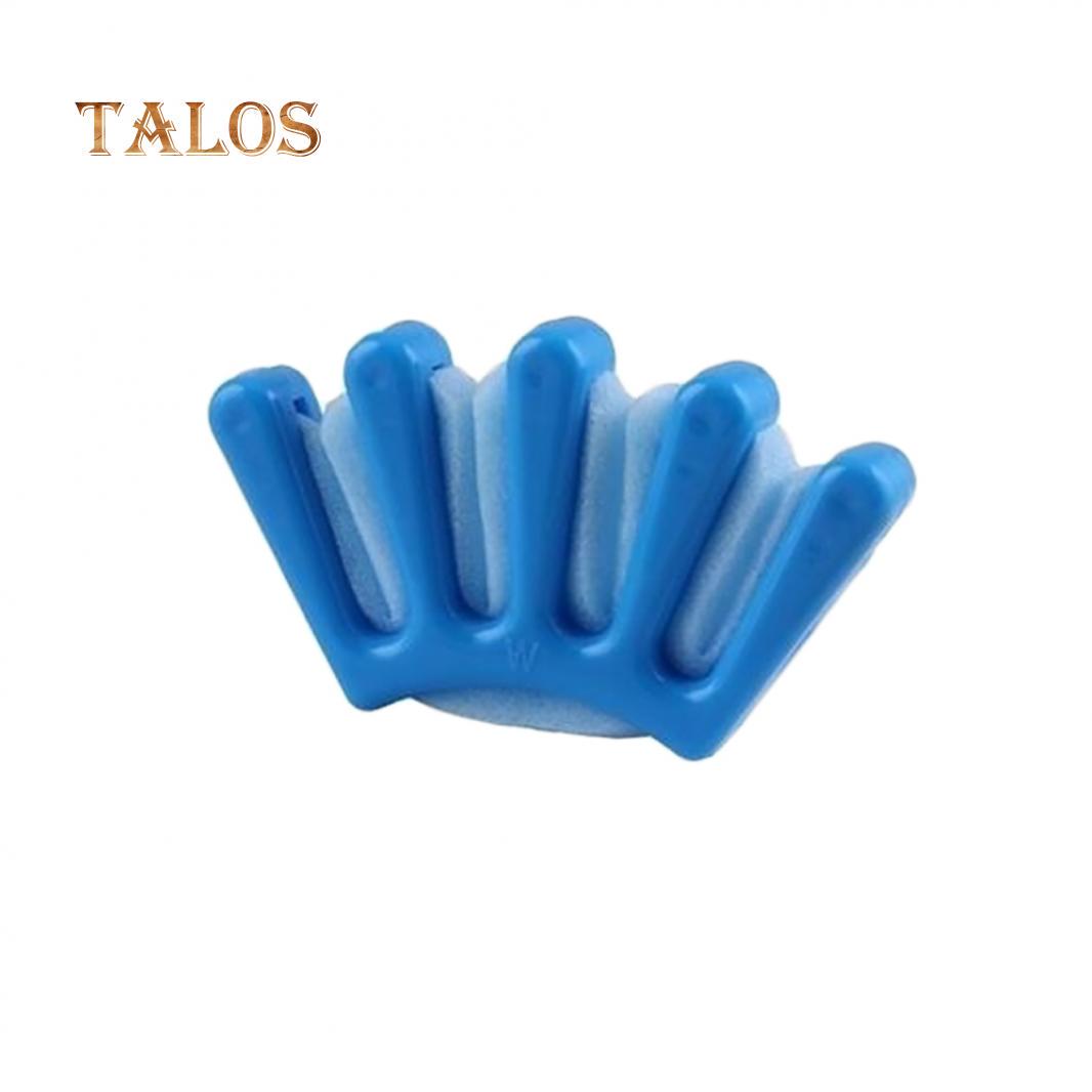 

Губка для плетения волос, французская коса, твист для укладки волос, держатель для инструментов «сделай сам», зажим для волос, брелок синий