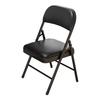 Versatile Folding Chair: Soft Upholstered, Metal Frame, Portable, Ideal for Dining, Office, or Training Use