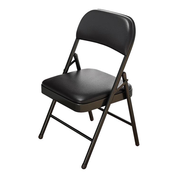 Versatile Folding Chair: Soft Upholstered, Metal Frame, Portable, Ideal for Dining, Office, or Training Use