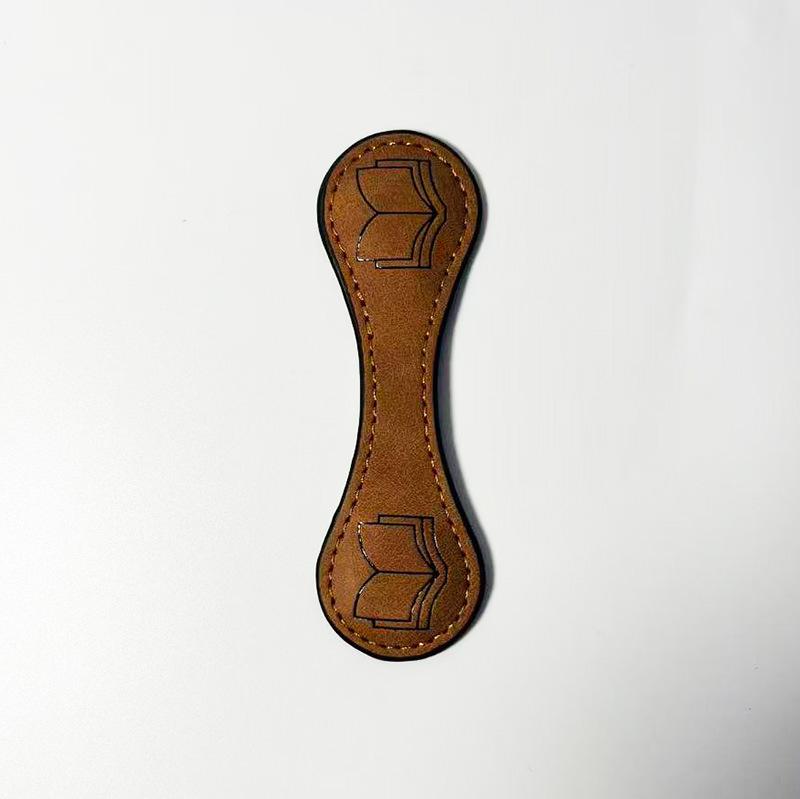 Clip per Pagina di Libro Pelle Retro Pelle Cavallo Pazzo Segnalibro Magnetico Porta Libri Magnetico Regalo