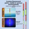 Glowing Electric Smart Led Fishing Float Gravity Sensor Fishing Float  Black Pit Fishing