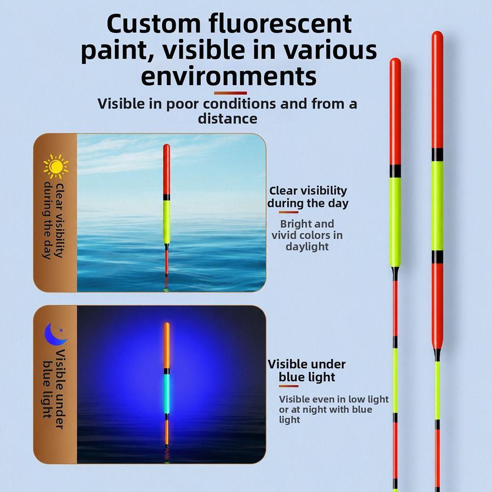 Glowing Electric Smart Led Fishing Float Gravity Sensor Fishing Float  Black Pit Fishing