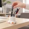 Eyebrow Pencil Organizer Upside Down Duck Pen Holder 3D Printed Desk Organizer Funny Creative Gift for Girls Stationery Storage Holder Office