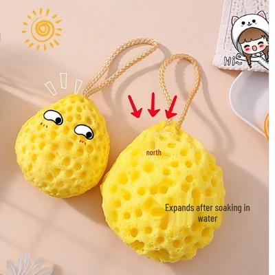 Honeycomb Cheese Bath Ball: Super Soft, Non-Scatter Foaming Sponge for Women and Baby Bathing