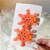 Snowflake Hair Clip Alloy Hairpin with Snowflakes Shape Comfortable Hairpiece for Christmas Party Styling Accesories