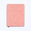 A5 Suede Sheepskin Notebook with Custom Gold & Silver Logo Hot Stamping for Business Meetings