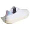 Adidas Courtblock Comfortable Leather Breathable Low-Top Running Shoes Women Sneakers White IF6464