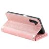 For Samsung Galaxy S26+ Case 9 Card Slots Zipper Wallet PU Leather Phone Cover with Wrist Strap