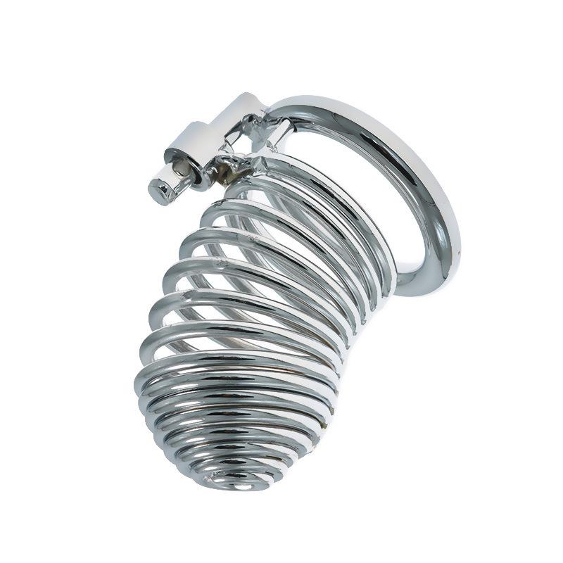 Metal Chastity Lock for Men Wear CB Chastity Device Penis Lock Cage SM Sex Tools for Adults