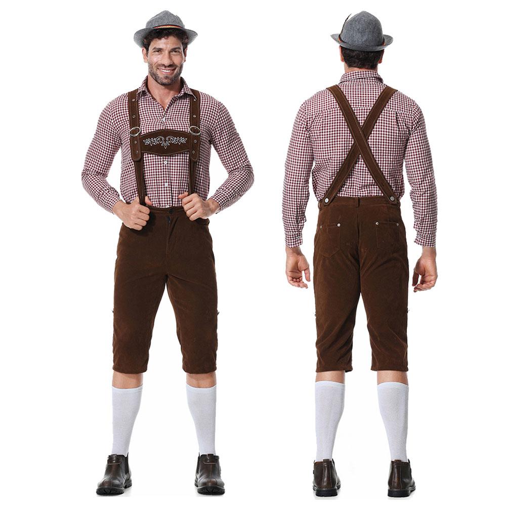 Vestito da Donna per l'Oktoberfest Bavarese Costume per l'Oktoberfest da Uomo Festival della Birra Tedesca Bavarese Costume da Uomo per Festival della Birra Tedesca