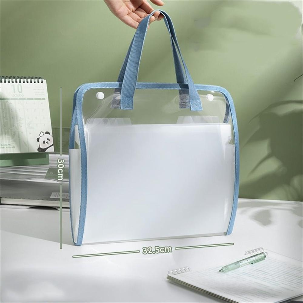 Hand-Held Folder Multi-Pocket Folder Organizer Office Supplies Hand-Held Portable Folder For Filing Home Organization