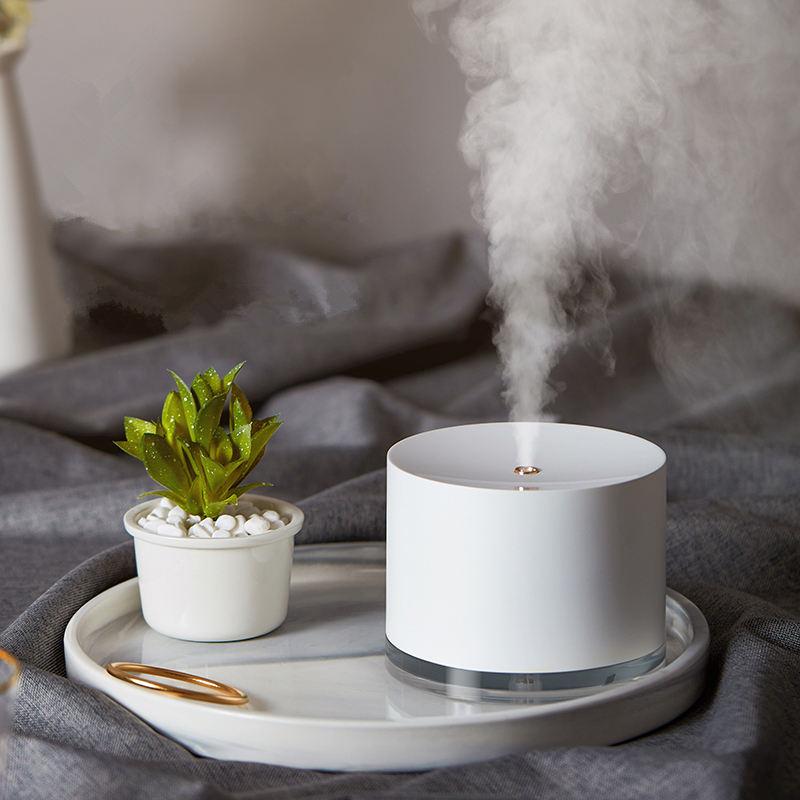 Xiaomi USB Rechargeable 780ML Mist Spray Air Humidifier & Essential Oil Diffuser, Warm Night Light, Ultra Quiet, Wireless for Bedroom