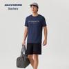 Men's Spring Summer Moisture-Wicking Knitted Short Sleeve T-Shirt P226M256