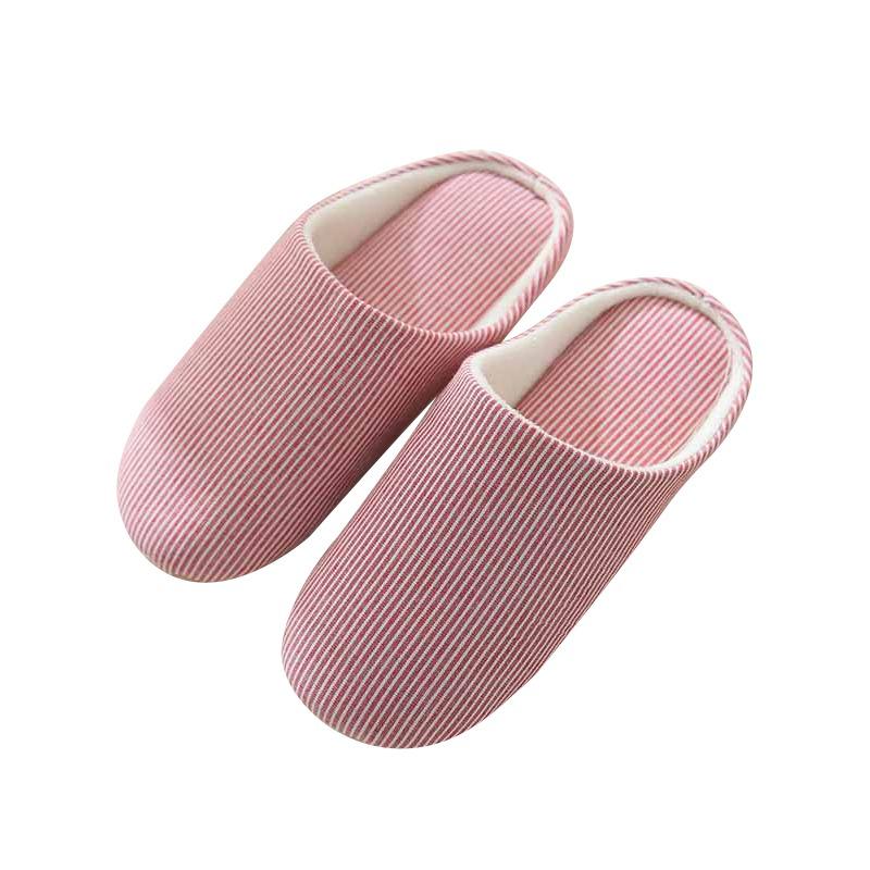 Silent cotton slippers women's autumn home non-slip home home indoor pregnant women soft bottom suede four seasons confinement slippers women