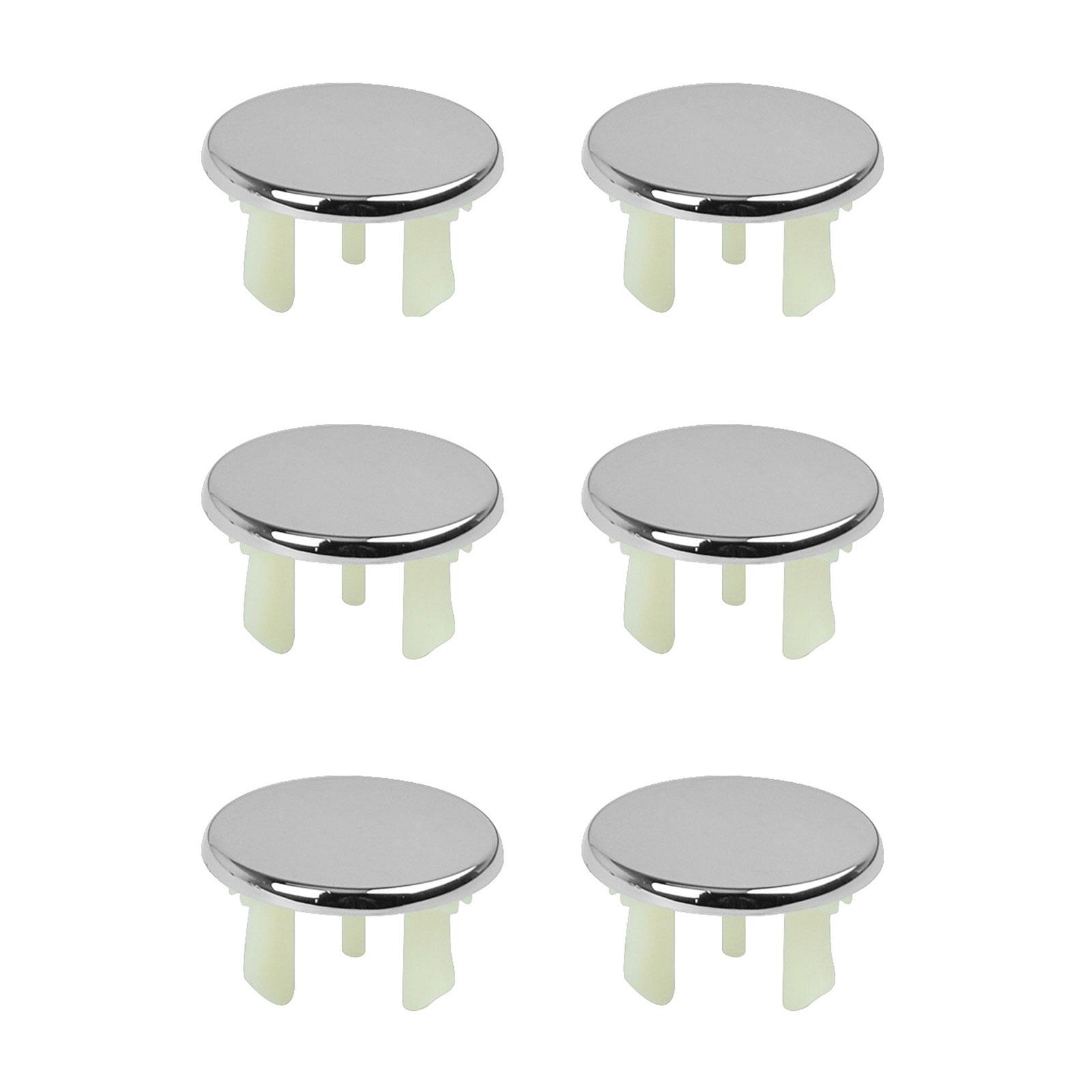 

6 колец для перелива раковины, сменное отверстие для перелива раковины, круглая отделка для перелива раковины, заглушка для сливного отверстия раковины, крышки для сливных крышек E