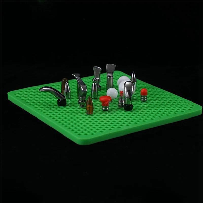 10-Inch Dent Repair Head Storage Board M8 M6 Threaded Chuck Finishing Repair Pen Knock Replacement Head Storage-A99D