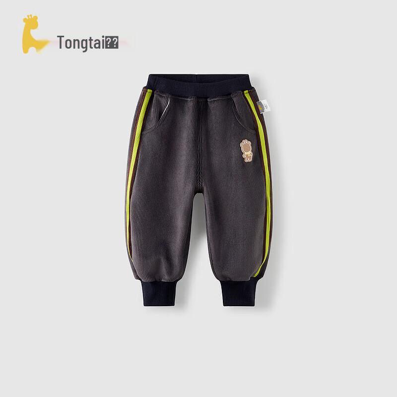Tongtai Kids  Winter Fleece-Lined Cuffed Pants 120 cm