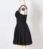 Spring/Summer Fashion: Sexy Strapless Waist-Cinching Lace-Up Short Dress for Women
