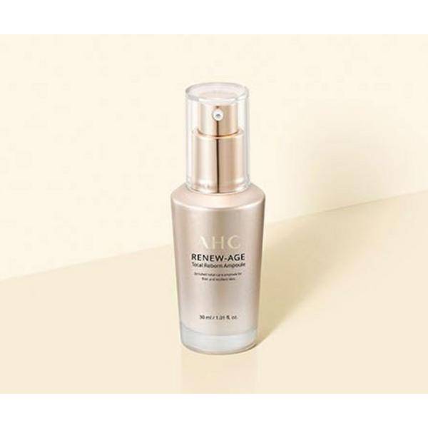 AHC Renewed Age Total 4 Types Gift + Shopping Bag Set, 2 Sets, Korean Popular Cosmetics Set