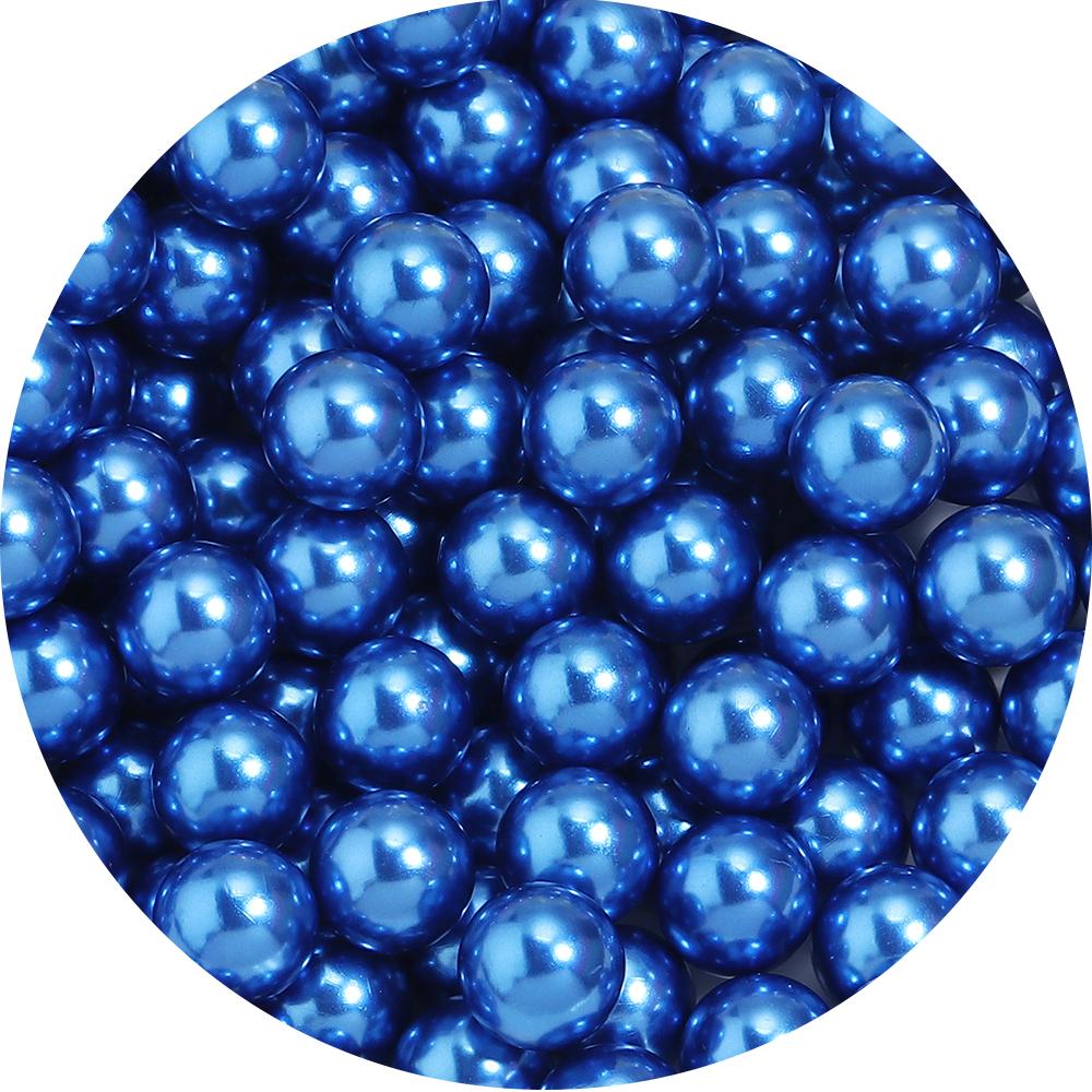 2-12mm No Hole ABS Imitation Pearl Beads Solid Color Round Spacer Loose Beads For DIY Jewelry Making Bracelet Accessory