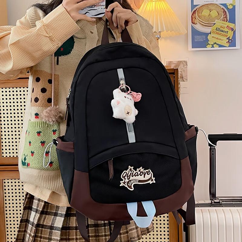 Miflame Boniya Girls Cute Large Capacity Lightweight High School Backpack One Size