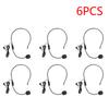 Cable Head-mounted Headset Microphone Flexible Wired Boom Amplifie Megaphone Microphone for Interview Recording Stage Meeting