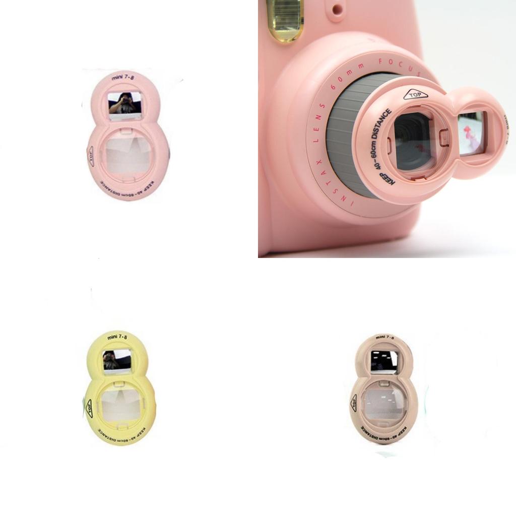 Universelt Selfie-speil for Fujifilm Instax Mini789-kameraer med slitesterkt design