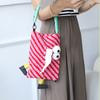 Tissue Box Holder for Car Creative Hanging Cartoon Berber Fleece Dolls Tissue Bag Multi-function Car Accessories Decoration