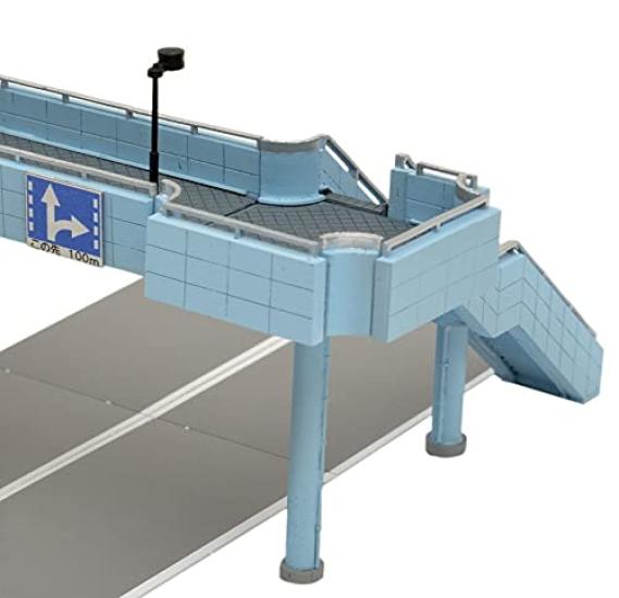 TOMYTEC GeoColle Scene Collection Scene Accessories 119 Large Pedestrian Overpass Diorama Supplies