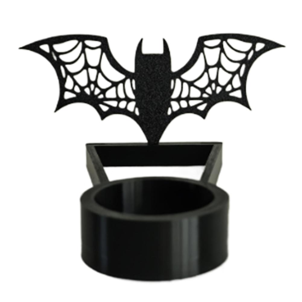 Halloween Funny Shadow Stand Foldable Horror Candle Holder Multi-Purpose Projection Candle Stand Atmosphere Arrangement Craft