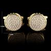 High-end Luxury Zircon Cufflinks Men's Fashion Business Banquet Shirts Buttons French Rhinestone Cuff Links Wedding Accessories