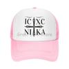 Christian Ic Xc Nika Eastern Orthodox Print Baseball Cap for Women Men Summer Sun Protection Adjustable Snapback Cap Trucker Hat