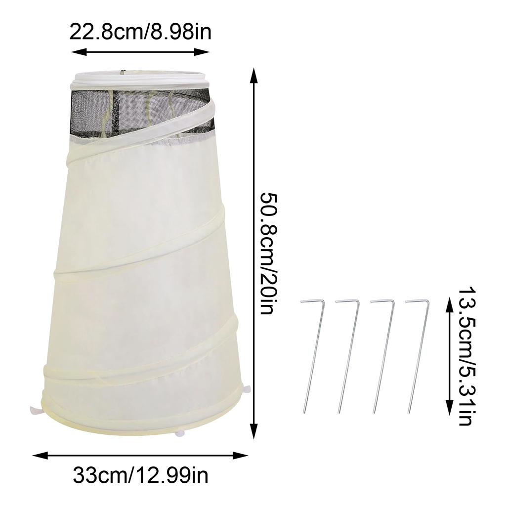 Winter Plant Protective Cover Warm Plant Protector Anti Cold Garden Plants Antifreeze Tent Anti Insect Cover Gardening Tools